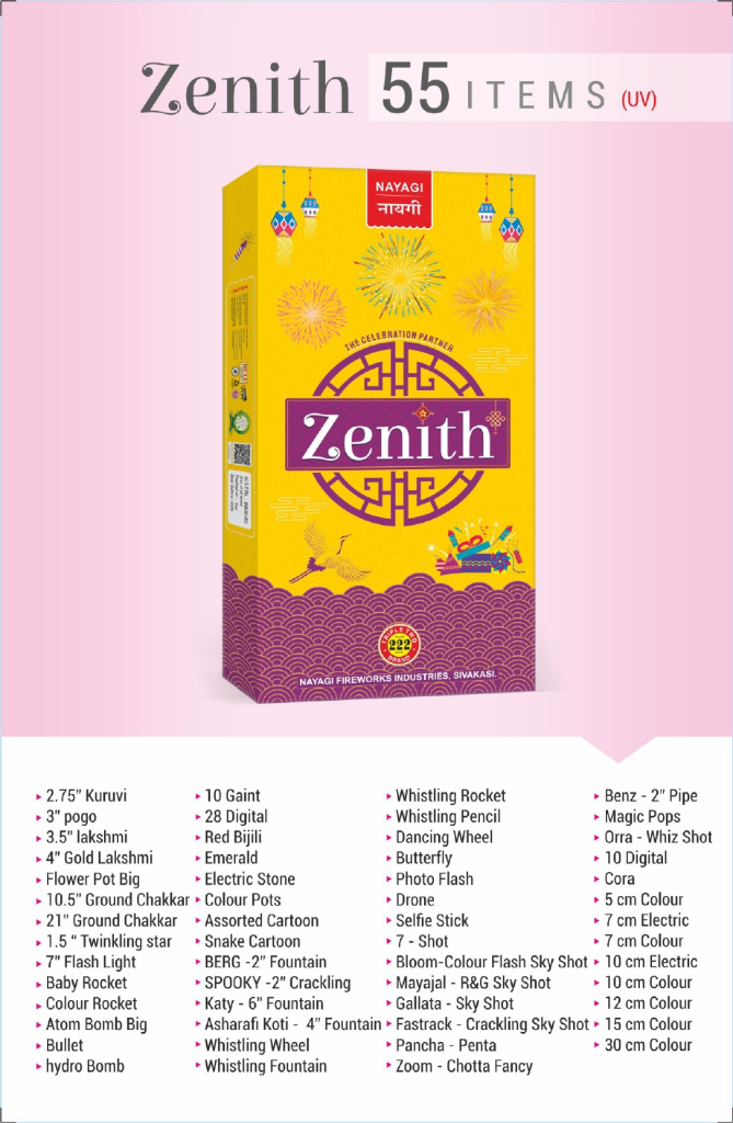 ZENITH 55 ITEMS