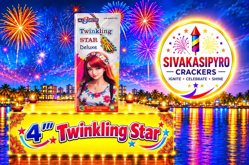 4'' TWINKLING STARS    10 Ps