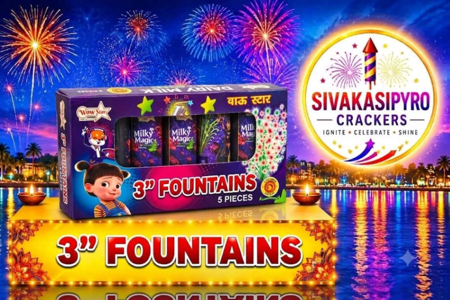 3''FOUNTAIN 5 Pcs