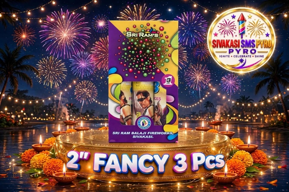 2'' FANCY 3 Pcs