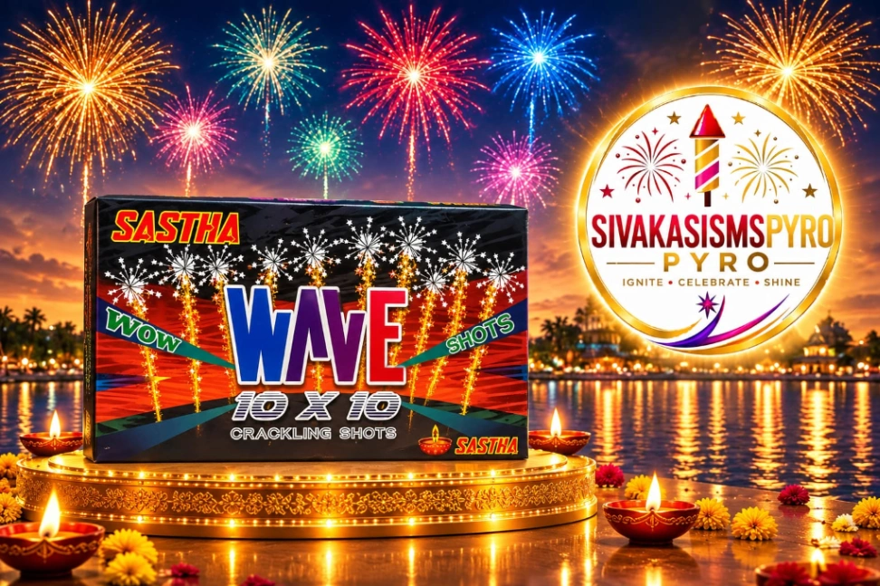 10 X 10 WAVE CRACKLING DISPLY